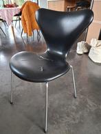 Fritz Hansen serie 7 vlinderstoel Arne Jacobsen, Ophalen, Gebruikt, Zwart
