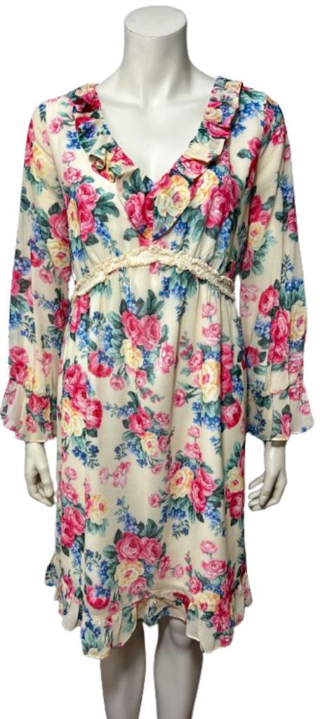 MY TWIN - TWINSET jurk - S - Pre Loved, Kleding | Dames, Jurken, Zo goed als nieuw, Maat 36 (S), Overige kleuren, Knielengte, Verzenden