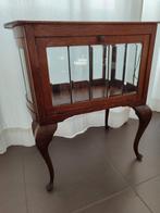 Vintage theekastje vitrinekast 1920 antiek oud kastje, Antiek en Kunst, Antiek | Meubels | Kasten, Ophalen