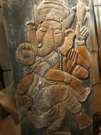 tableau en bois d albesia Ganesh 150x80 cm, Enlèvement ou Envoi, Neuf