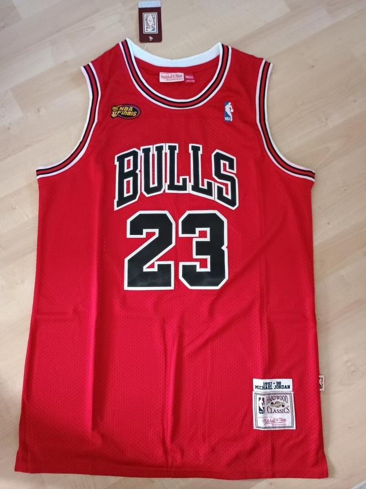 Chicago Bulls Retro Jersey Jordan Finals 98' maat: XL, Sport en Fitness, Basketbal, Nieuw, Kleding, Verzenden