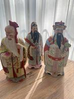 Chinese beelden Sanxing Gods, Antiek en Kunst, Antiek | Porselein, Ophalen of Verzenden