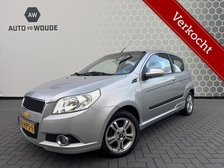 Chevrolet Aveo 1.2 16V LS / Airco / Lage Km stand / Netjes, Auto's, Chevrolet, Bedrijf, Aveo, ABS, Airbags, Airconditioning, Alarm