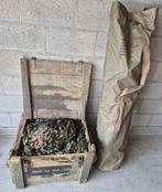 Camouflage net, Ophalen