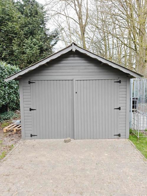 Groot tuinhuis 620x305, Tuin en Terras, Tuinhuizen, Gebruikt, Tuinhuis, Met overkapping, Ophalen