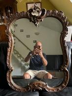 Antieke houten wandspiegel, Antiek en Kunst, Ophalen