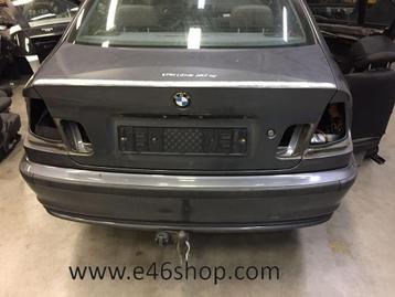 Achterklep BMW E46 Sedan Stahlgrau metallic  beschikbaar voor biedingen