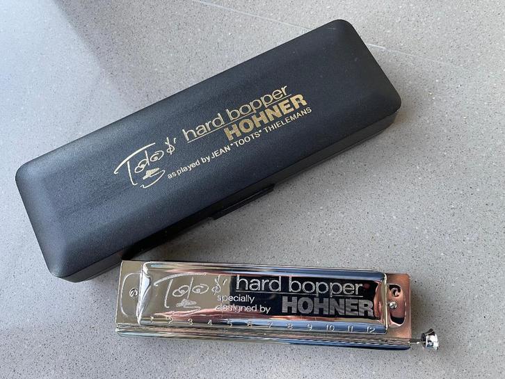 Hohner Mondharmonica by Toots Thielemans Hard Bopper, Muziek en Instrumenten, Blaasinstrumenten | Mondharmonica's, Gebruikt, Chromatisch