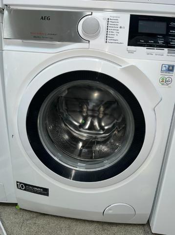 ✅ AEG wasmachine 8000 Series 9kg A+++ MET GARANTIE, Enlèvement ou Envoi, 1600 tours ou plus, Chargeur frontal, Utilisé