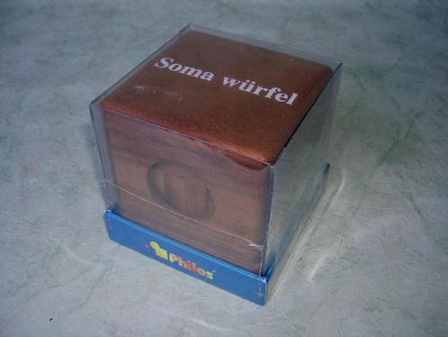 Breinbreker puzzel hout Philos Soma kubus, Hobby en Vrije tijd, Denksport en Puzzels, Nieuw, Rubik's of 3D-puzzel, Ophalen of Verzenden