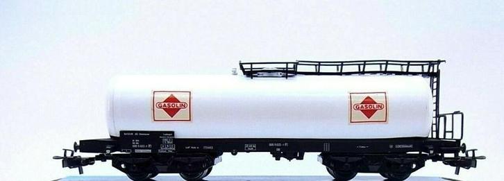 4648 MARKLIN HO - Grote ketelwagen Gasolin (E2200233), Hobby en Vrije tijd, Modeltreinen | H0, Zo goed als nieuw, Wagon, Wisselstroom