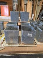 paal houders ijzer gemetaliseerd, Tuin en Terras, Ophalen, Nieuw, Minder dan 180 cm, Palen