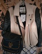veste en cuir neuve avec étiquette d'essentiel taille 40, Vêtements | Femmes, Taille 38/40 (M), Enlèvement ou Envoi, Neuf