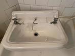 lavabo B 58cm, D 49cm, H20cm. met ondersteun, Doe-het-zelf en Bouw, Sanitair, Ophalen, Gebruikt, Steen, Wastafel