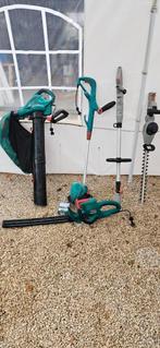 BUITENKANS bladblazer, 2 heggescharen en kantenmaaier, Tuin en Terras, Heggenscharen, Ophalen, Zo goed als nieuw, BOSCH