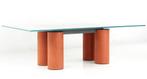 Massimo Vignelli Post Modern Glass Table, Ophalen of Verzenden