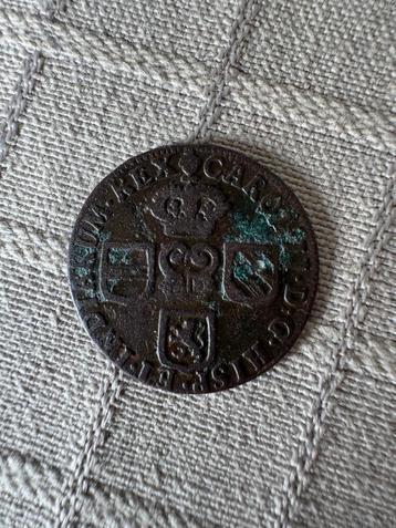 1 Liard 1691? Spaanse Nederlanden (Belgie) Carol 2 (270) beschikbaar voor biedingen