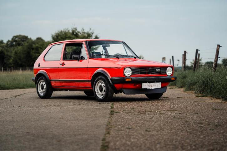 1983 Volkswagen Golf GTI, Auto's, Volkswagen, Bedrijf, Te koop, Golf, Radio, Benzine, Stadsauto, 3 deurs, Handgeschakeld, Rood