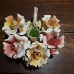 Authentieke Capodimonte bloemstuk/kandelaar, Ophalen of Verzenden