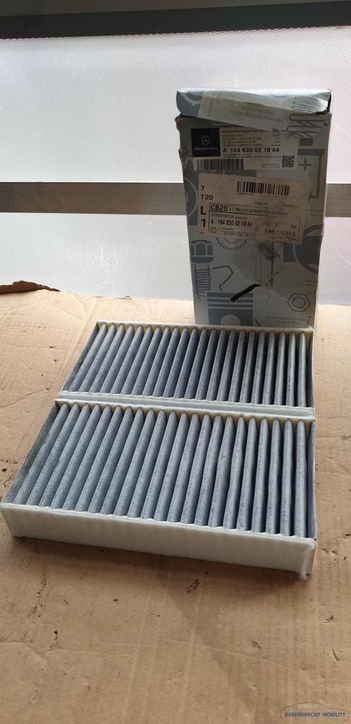 Interieurfilter ML W164 Mercedes 1648300218 pollenfilter ori, Auto-onderdelen, Filters, Mercedes-Benz, Nieuw