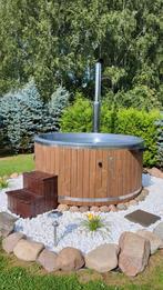 Bain Nordique Luxueux Chauffé au Bois ou Électrique, Jardin & Terrasse, Jacuzzis, Envoi, Neuf, Couverture, Fixé