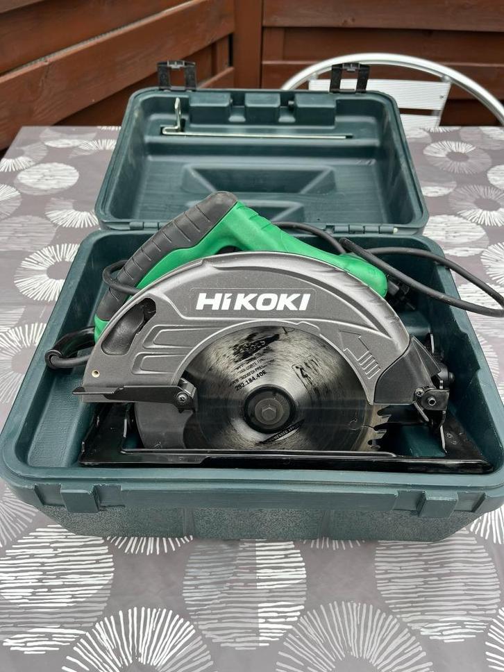 HiKOKI C7ST cirkelzaagmachine, Doe-het-zelf en Bouw, Gereedschap | Zaagmachines, Zo goed als nieuw, Cirkelzaag, 1200 watt of meer