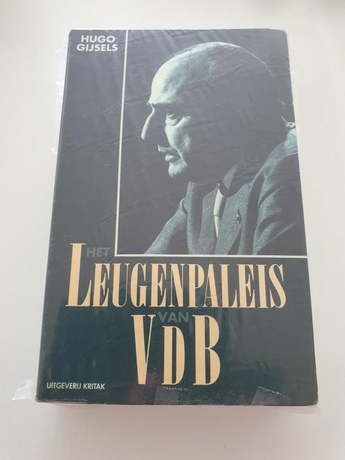 Hugo Gijsels : het LEUGENPALEIS van VdB + De Premier, Livres, Politique & Société, Utilisé, Société, Enlèvement ou Envoi