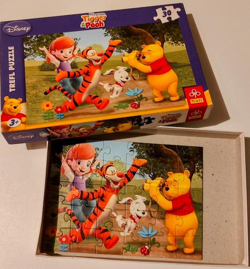 3 PUZZELDOZEN: 1 DISNEY, 1 DISNEY CARS EN 1 KIDDY PUZZLES, Kinderen en Baby's, Speelgoed | Kinderpuzzels, Zo goed als nieuw, 2 tot 4 jaar