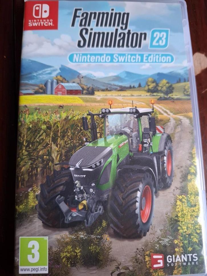 Farming Simulator 23 switch, Games en Spelcomputers, Games | Nintendo Switch, Zo goed als nieuw, Simulatie, 1 speler, Ophalen