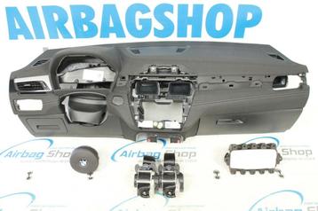 Airbag set Dashboard zwart grijs stiksel BMW X2 F39 2017-...