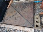 Ancienne plaque en fonte de cheminée, Ophalen