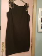 robe sans manches fleurs sur les deux cotés, Noir, Taille 46/48 (XL) ou plus grande, Enlèvement ou Envoi, Longueur genou