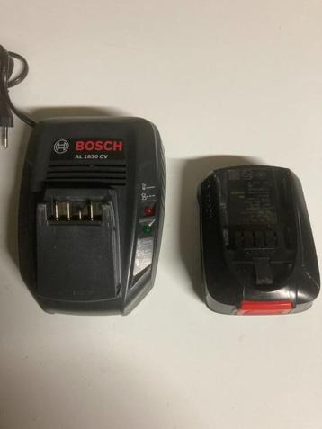  Chargeur et batterie  Bosch 18 v 