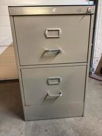 Metalen archiefkast, Huis en Inrichting, Kasten | Roldeurkasten en Archiefkasten, Ophalen, Minder dan 50 cm, Gebruikt, Met slot