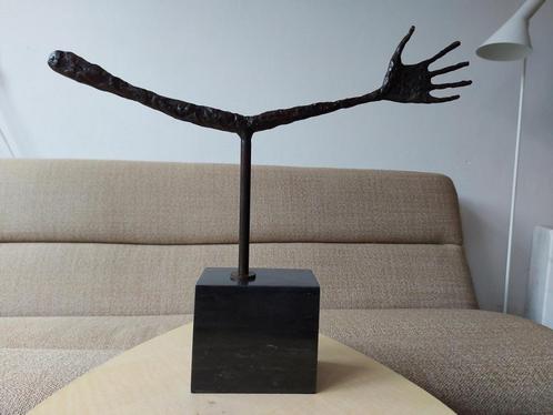 Bronzen Beeld Hand La Main Giacometti Gesigneerd + Nummer, Antiek en Kunst, Kunst | Beelden en Houtsnijwerken, Ophalen of Verzenden