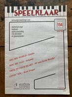 Muziekblad Speelklaar No. 154: Volumia/René Froger/Emilia/ea, Musique & Instruments, Partitions, Piano, Utilisé, Enlèvement ou Envoi