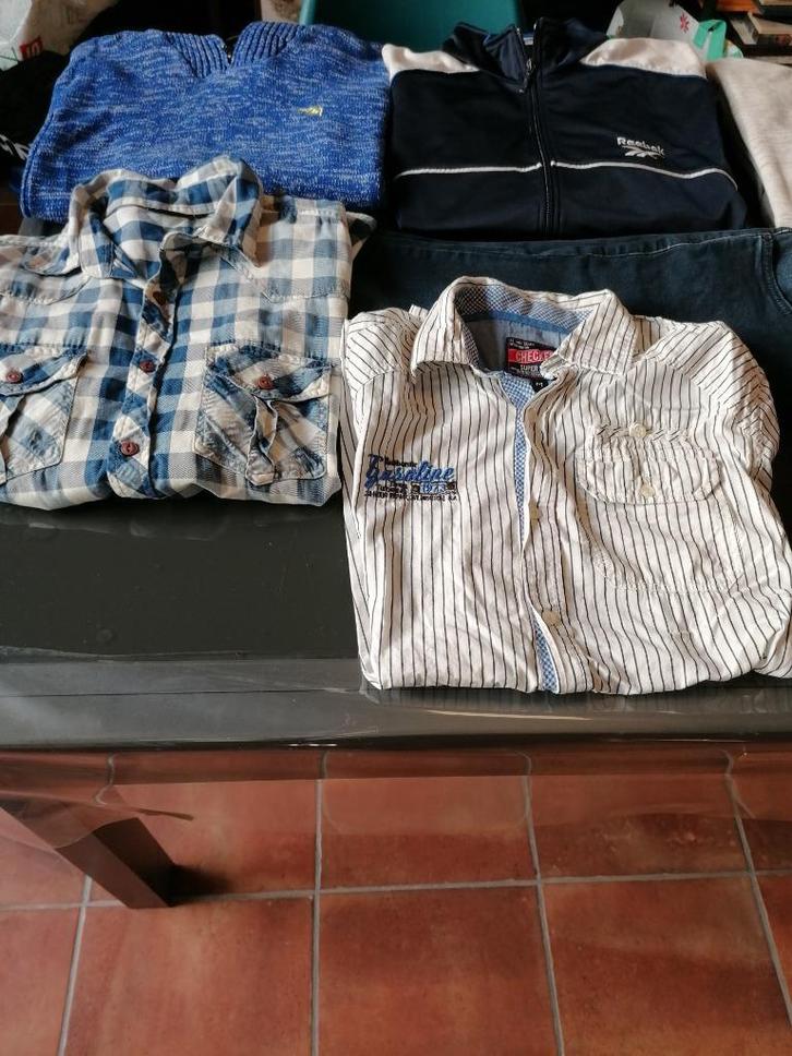 Lot vêtements Homme taille M 10 pièces, Kleding | Heren, Heren-kledingpakketten, Gedragen, Ophalen of Verzenden