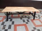 grande table salle a manger en acacia état impeccable, Comme neuf, Enlèvement, 50 à 100 cm, Rectangulaire