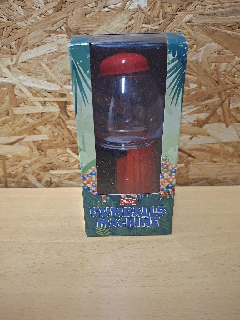 kauwgombal automaatjes, Ophalen