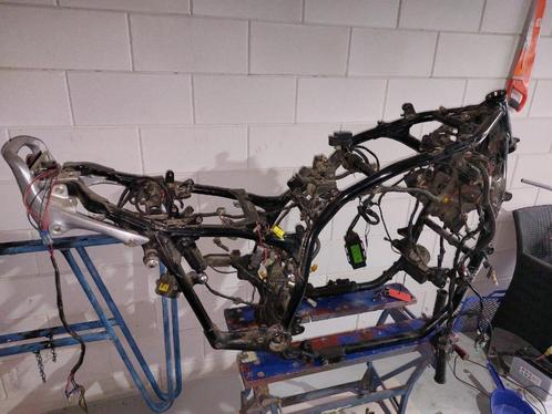 Kader frame vmax 1200 kabelboom cdi bobine benzinepomp, Motoren, Onderdelen | Yamaha, Gebruikt, Ophalen of Verzenden