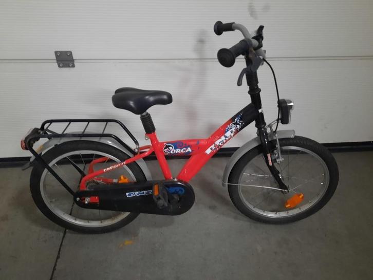 BNB 18 inch kinderfiets, Fietsen en Brommers, Fietsen | Kinderfietsjes, Zo goed als nieuw, 16 tot 20 inch, Zijwieltjes, Ophalen