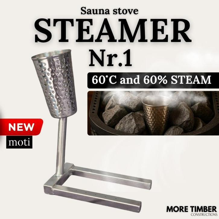 Sauna steamer catalyst, Sport en Fitness, Sauna, Nieuw, Accessoires, Fins of Traditioneel, Ophalen of Verzenden