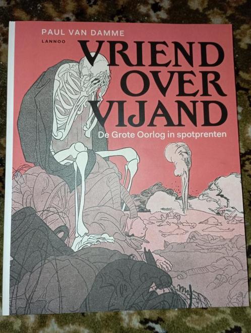 508) Vriend over vijand ( spotprenten ), Boeken, Kunst en Cultuur | Beeldend, Zo goed als nieuw, Ophalen of Verzenden