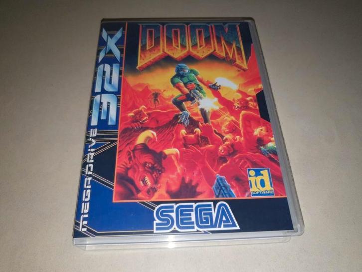 Doom Sega 32X Game Case, Games en Spelcomputers, Games | Sega, Zo goed als nieuw, Verzenden