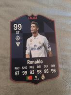 Voetbalkaartje (37cmx25cm) - Cristiano Ronaldo / Real Madrid, Enlèvement, Comme neuf, Image
