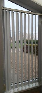 Lamellen, Ophalen, Wit, 150 tot 200 cm, Zo goed als nieuw