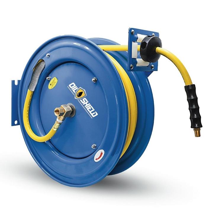 Oilshield Rubber luchtslanghaspel enkelarmig zwaar 10mm x 15, Auto diversen, Overige Auto diversen, Verzenden