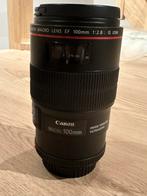 Macro lens Canon 100mm 1:2,8, Audio, Tv en Foto, Ophalen, Zo goed als nieuw