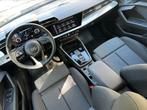 Audi A3 2.0 TDI Edition S Line Automaat 2023 Matrix Digital, Auto's, Automaat, Stof, Zwart, Bedrijf