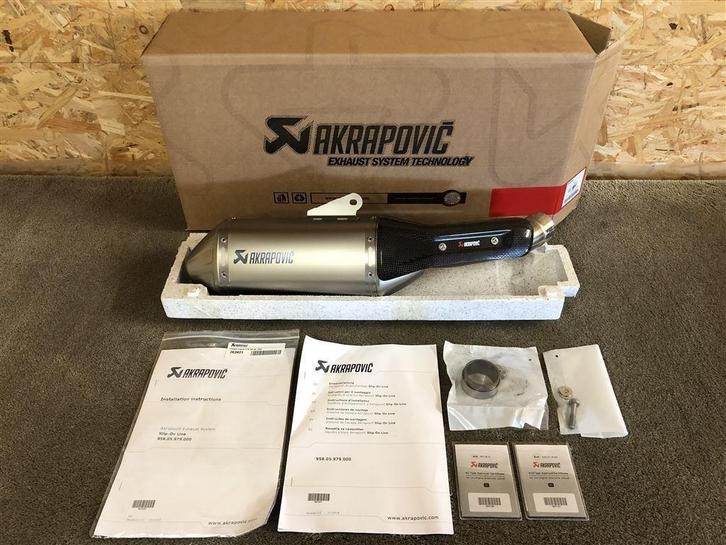 Akrapovic uitlaat demper KTM 250 Adventure 390 Adventure, Motoren, Onderdelen | Overige, Nieuw, Ophalen of Verzenden